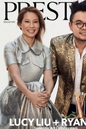 Lucy Liu and Ryan Su - Prestige Singapore January 2019