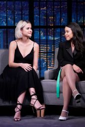 Maia Mitchell and Cierra Ramirez - Late Night With Seth Meyers in NYC 01/28/2019