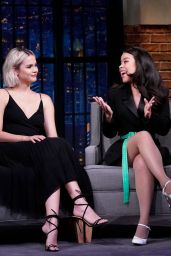 Maia Mitchell and Cierra Ramirez - Late Night With Seth Meyers in NYC 01/28/2019