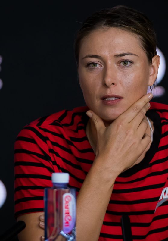 Maria Sharapova - Media Day Ahead of the 2019 Australian Open