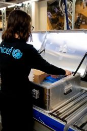 Millie Bobby Brown - Visiting UNICEF Supply in Copenhagen