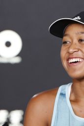 Naomi Osaka – Talks to the Press During Media Day ahead of the 2019 Australian Open