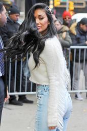 Nicole Scherzinger Arriving to Appear on GMA in NYC 01/03/2019