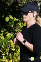 Reese Witherspoon - Jogging in Brentwood 01/26/2019