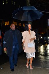 Rihanna Night Out in NYC 01/29/2019