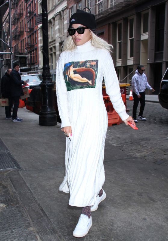 Rita Ora - Out in NYC 01/16/2019 • CelebMafia