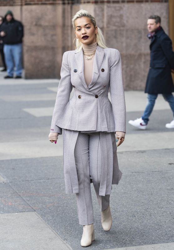 Rita Ora Shows Off Her Eclectic Style 01/17/2019