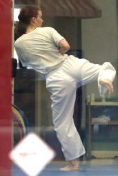 Rooney Mara - Takes Karate Lessons 01/14/2019
