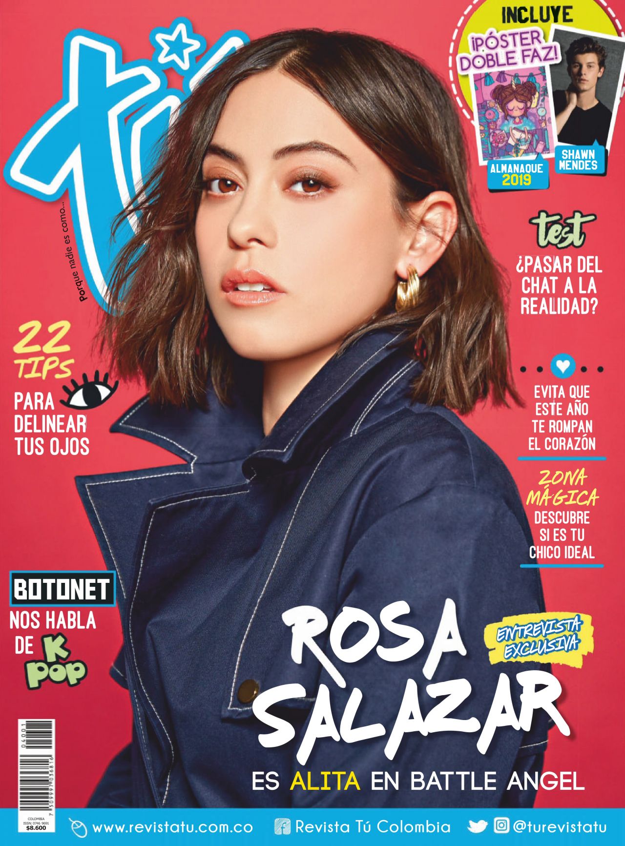 Rosa Salazar - Tú Colombia January 2019 • CelebMafia