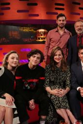 Saoirse Ronan - The Graham Norton Show in London 01/17/2019
