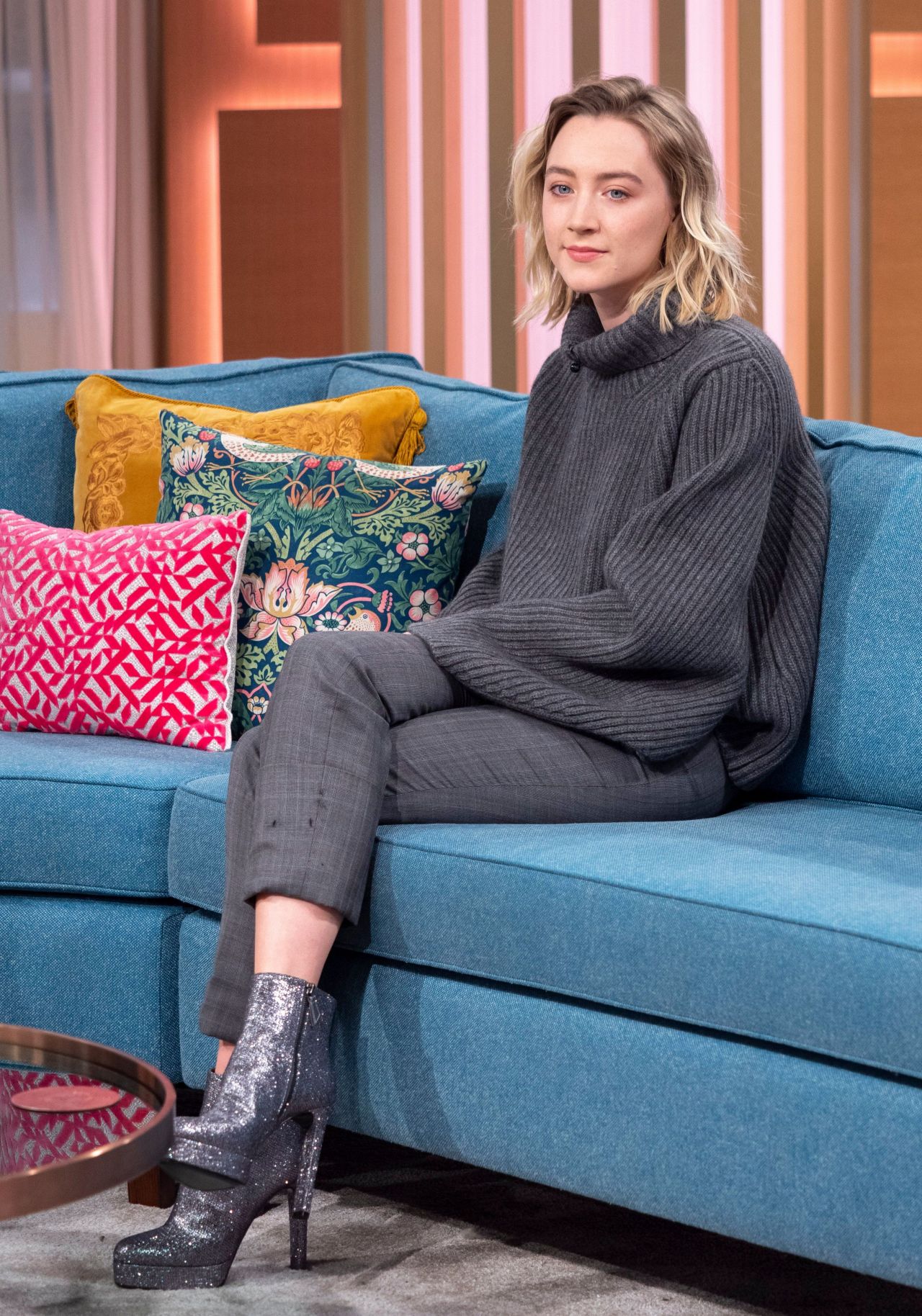 Saoirse Ronan - This Morning TV Show in London 01/17/2019