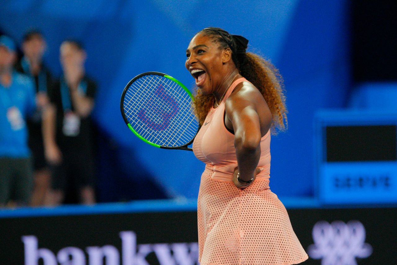 Serena Williams - Hopman Cup Tennis 01/01/2019
