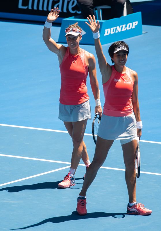 Shuai Zhang and Samantha Stosur – Australian Open 01/21/2019