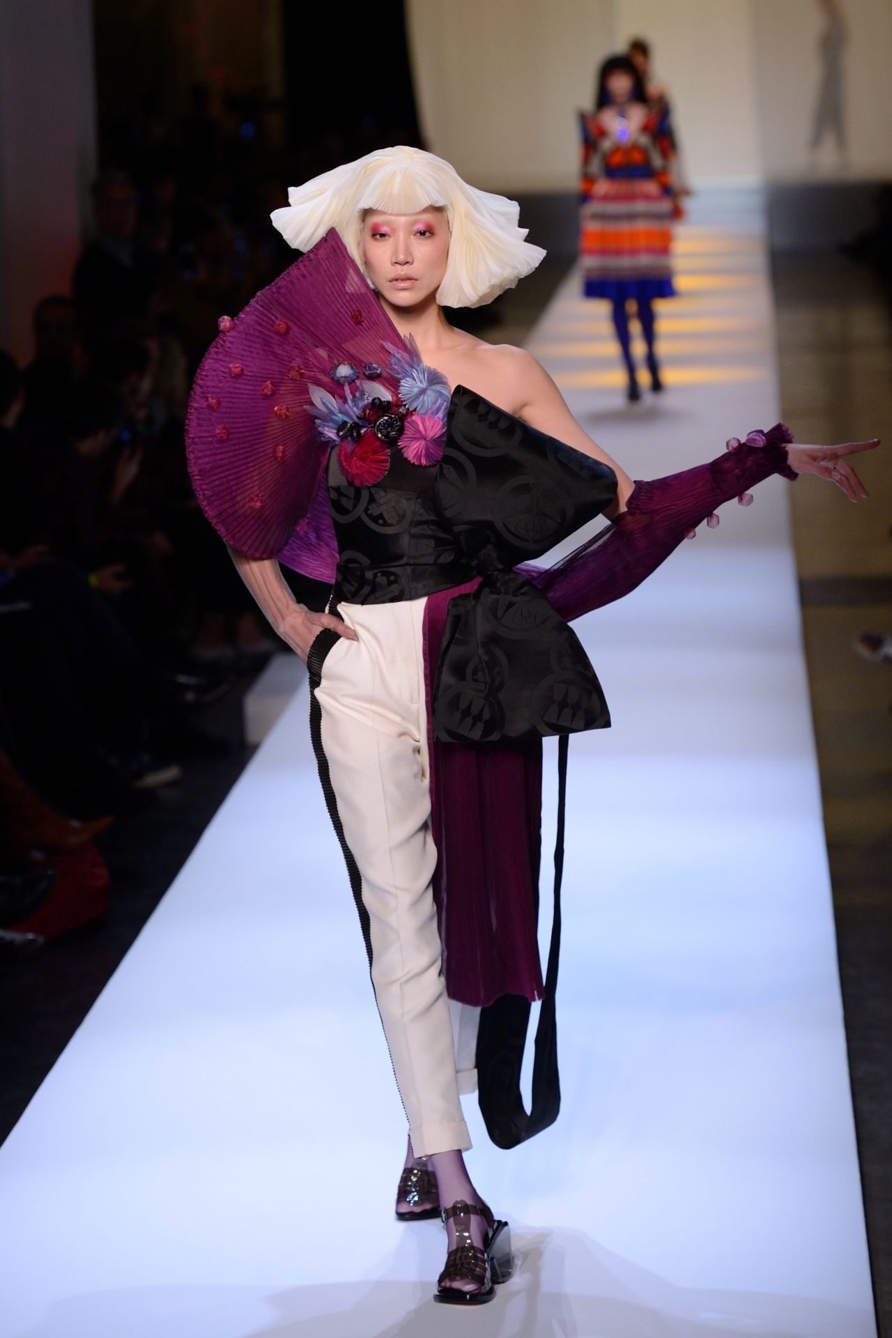 Soo Joo Park Walks Jean Paul Gaultier Fashion Show in Paris 07/04/2018 ...
