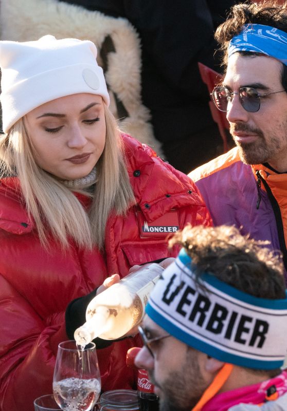 Sophie Turner and Joe Jonas – Out in Verbier 12/31/2018
