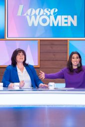 Stacey Solomon and Andrea McLean - "Loose Women" TV Show in London