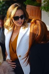 Stacy Keibler is Stylish - Out for Lunch in Beverly Hills 01/11/2019