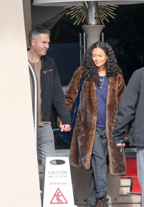 Thandie Newton - Leaving Her hotel in Beverly Hills 01/07/2019