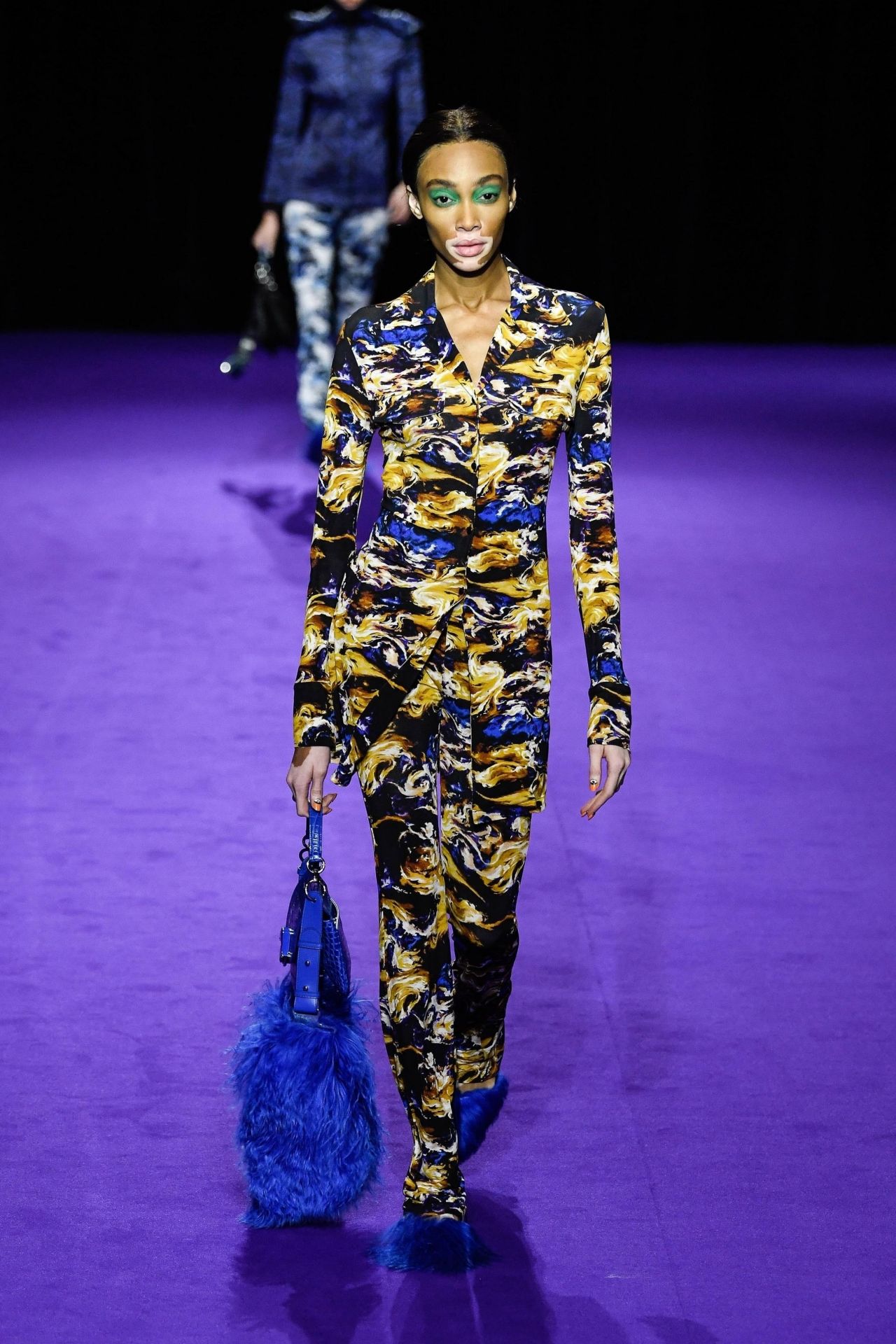 Winnie Harlow Walks Kenzo Man Fashion Show in Paris 01/20/2019 • CelebMafia