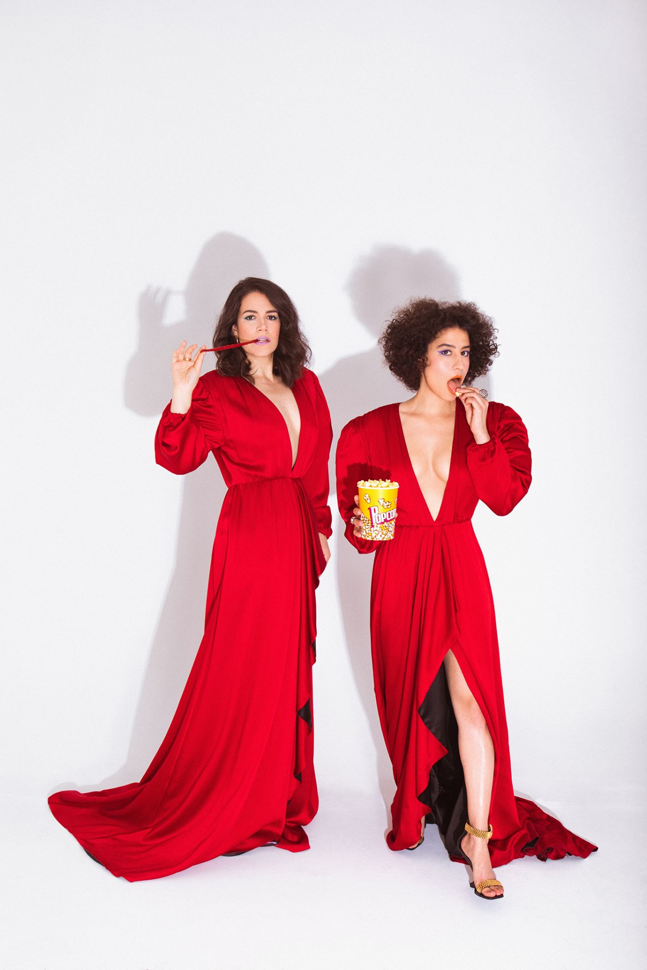 Abbi Jacobson and Ilana Glazer - Photoshoot for WWD, January 2019 • CelebMafia