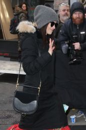 Abigail Spencer - Arrives at The Mark Hotel in NYC 02/19/2019