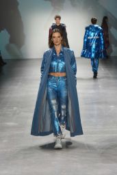 Alessandra Ambrosio Walks the John John Fashion Show in New York 02/12/2019