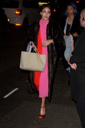 Alexa Chung Night Out Style - Marks Club in London 02/17/2019