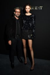 Alexandra Agoston – Saint Laurent Fashion Show in Paris 02/26/2019