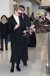 Amber Heard - Narita International Airport in Japan 02/02/2019