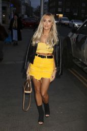 Amber Turner - Arrive for an Event in Chelsea 02/17/2019