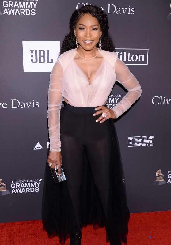 Angela Bassett – Clive Davis’ 2019 Pre-Grammy Gala