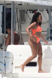 Angela Simmons in Bikini - Barbados 02/07/2019