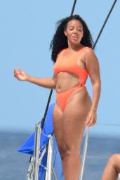Angela Simmons in Bikini - Barbados 02/07/2019