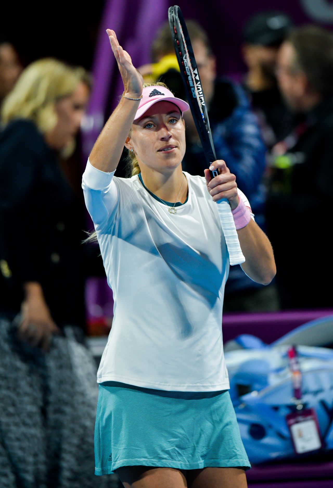 Angelique Kerber - 2019 WTA Qatar Open in Doha 02/13/2019 ...