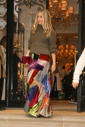 Annabelle Wallis - Coming Out From the Ralph Lauren Fashion Show in NYC  02/07/2019
