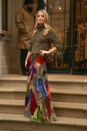 Annabelle Wallis - Coming Out From the Ralph Lauren Fashion Show in NYC  02/07/2019