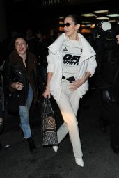 Bella Hadid - Leaving Brandon Maxwell Show in NYC 02/09/2019