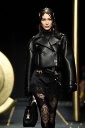 Bella Hadid - Versace Fashion Show in Milan 02/22/2019