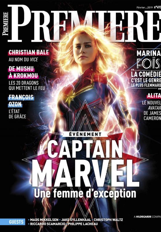 Brie Larson - Télécharger Premiére February 2019