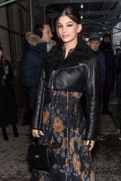 Camila Morrone – Outside the Coach Fashion Show in New York City 02/12/2019
