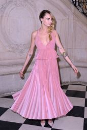 Cara Delevigne - Christian Dior Fashion Show in Paris 02/26/2019