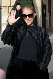 Celine Dion - Leaves Her Hotel in Paris 02/01/2019