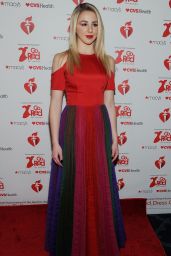 Chloe Lukasiak – Go Red For Women Red Dress Collection 2019 in NYC