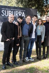 Claudia Gerini – “Suburra” TV Series Season 2 Photocall in Rome