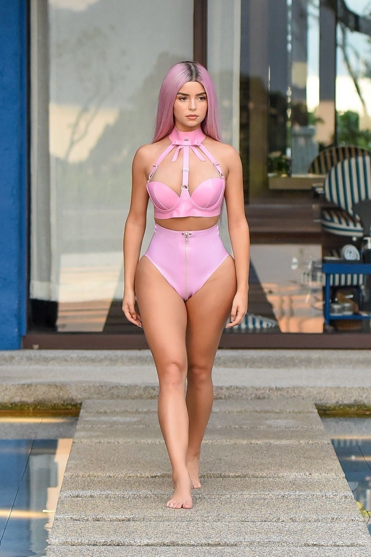 Demi Rose Bikini Photoshoot 02/03/2019.