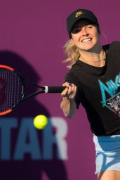 Elina Svitolina - Practices at the 2019 Qatar Total Open in Doha 02/12/2019