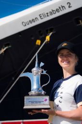 Elina Svitolina - Visits the Queen Elizabeth 2, Dubai Duty Free Tennis Championships 02/18/2019