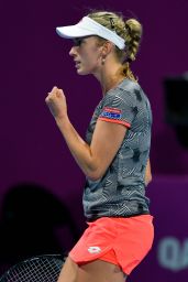 Elise Mertens - Final at the 2019 WTA Qatar Open in Doha 02/16/2019