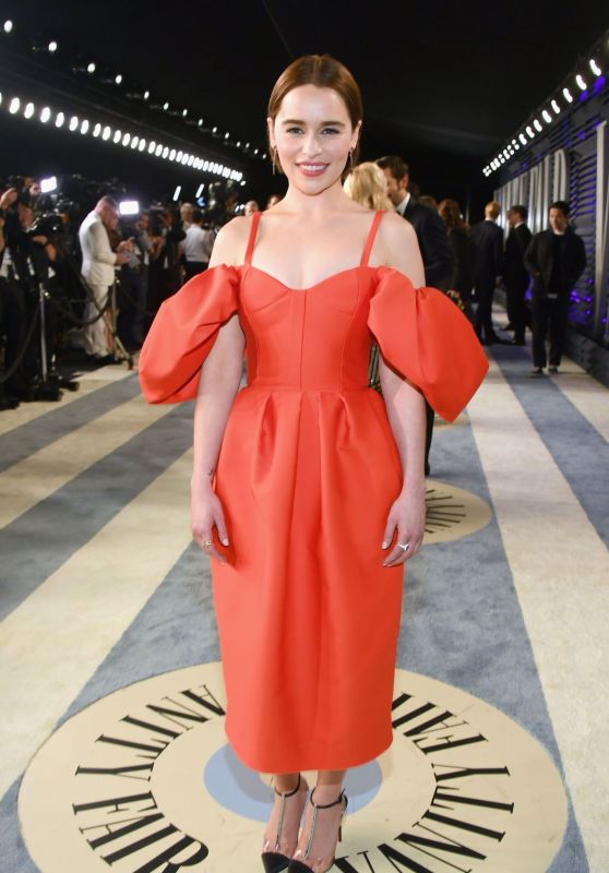 Emilia Clarke - 2019 Vanity Fair Oscar Party