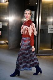 Emma Roberts - Long Champs Fashion Show in NYC 02/09/2019